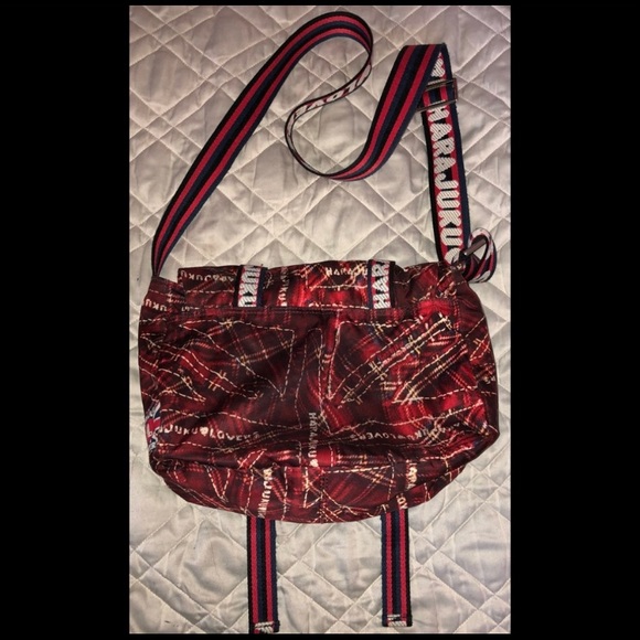 Harajuku Lovers Plaid Jack Lucky Crossbody Bag - Picture 2 of 12